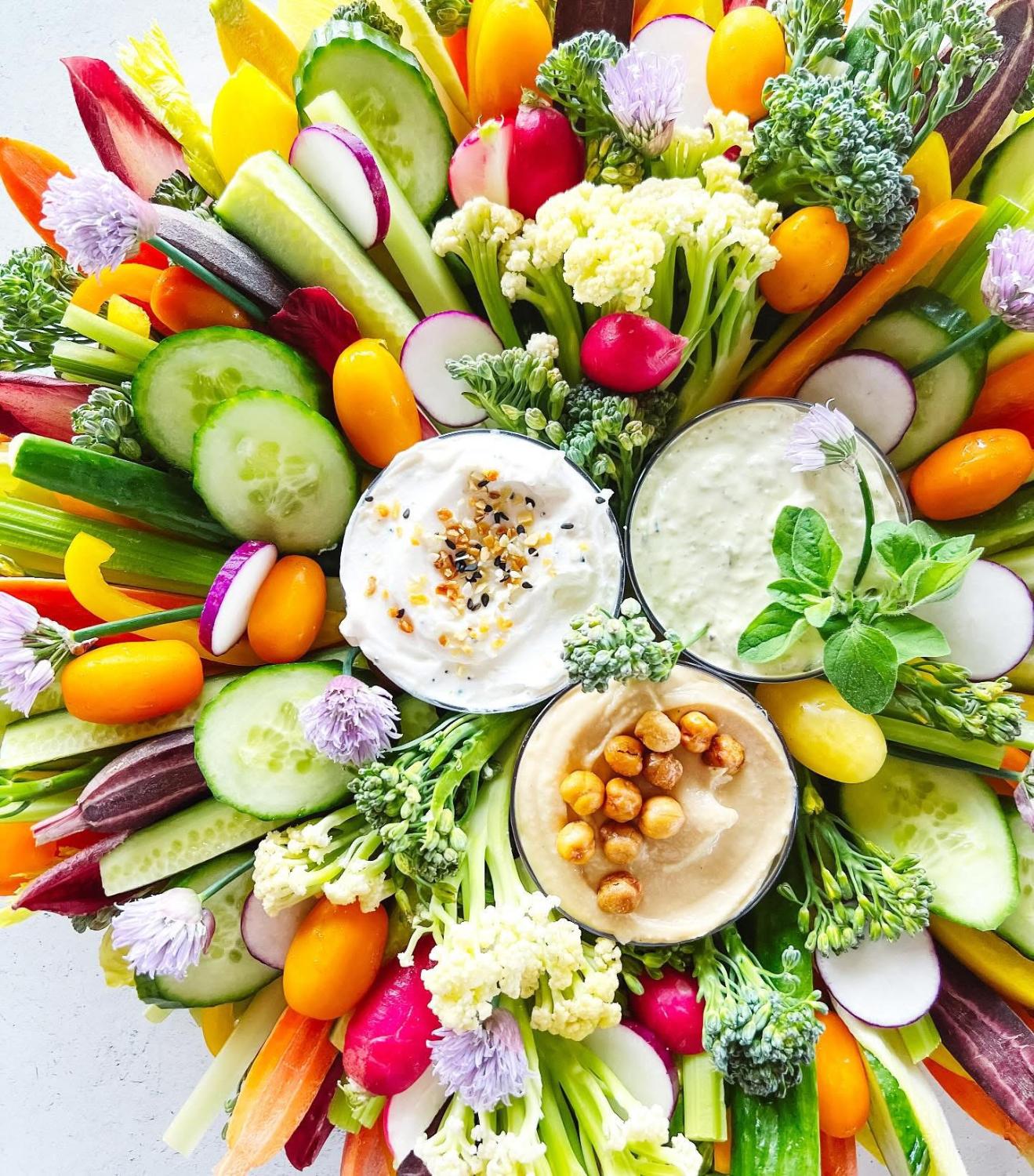 Petite Crudite Board