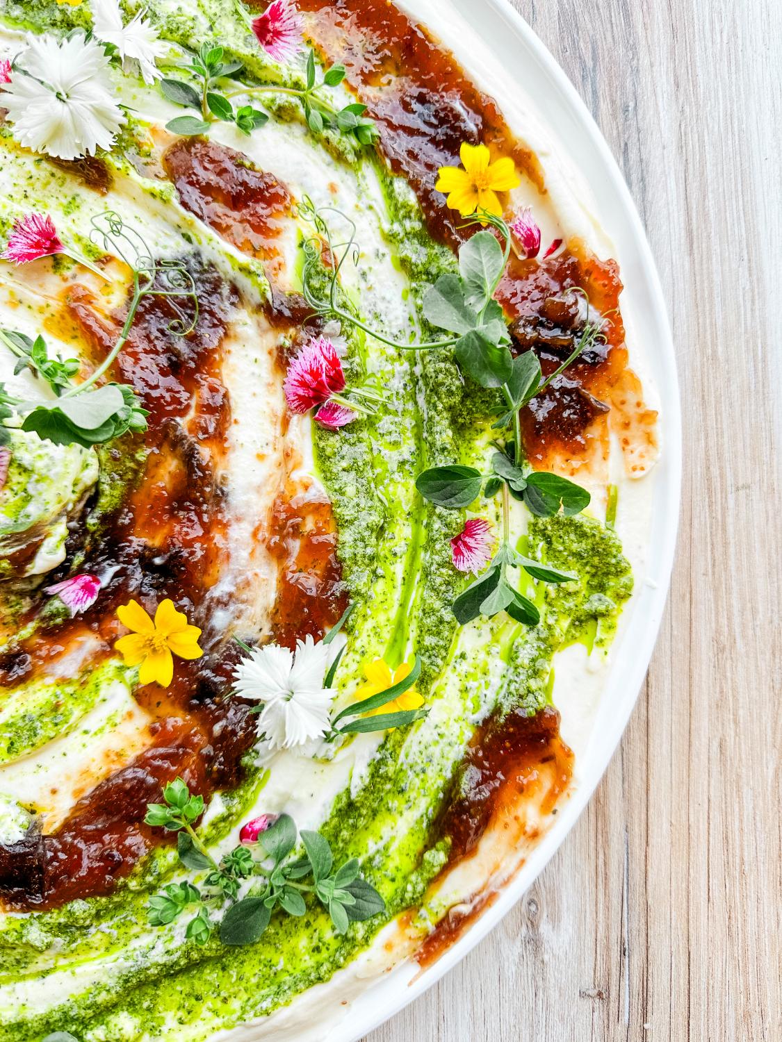 Whipped Ricotta Board