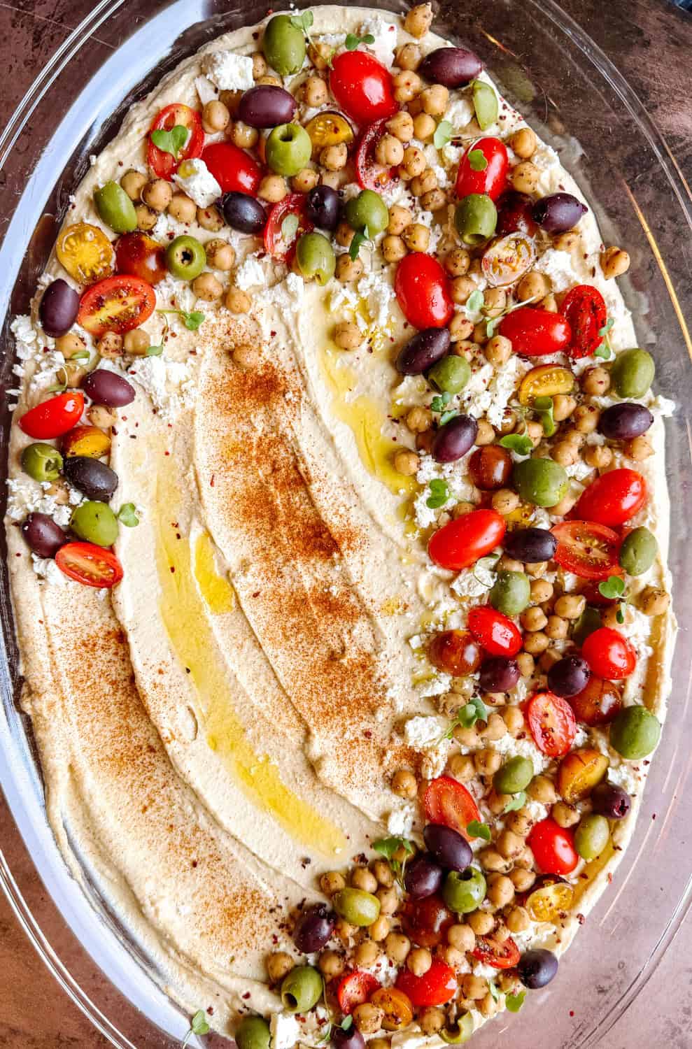 Loaded Hummus Board